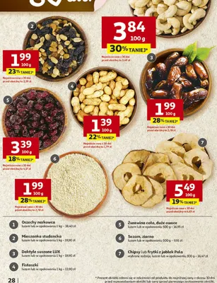 Sezam, ziarno promocja w Auchan