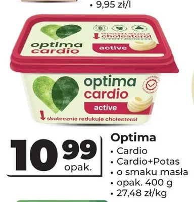 Margaryna Optima Cardio+Potas promocja w Odido