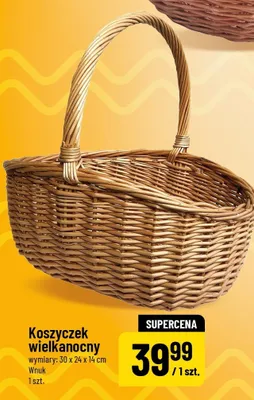 Koszyczek wielkanocny promocja w POLOmarket