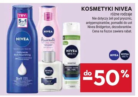 Kosmetyki Nivea promocja w Stokrotka