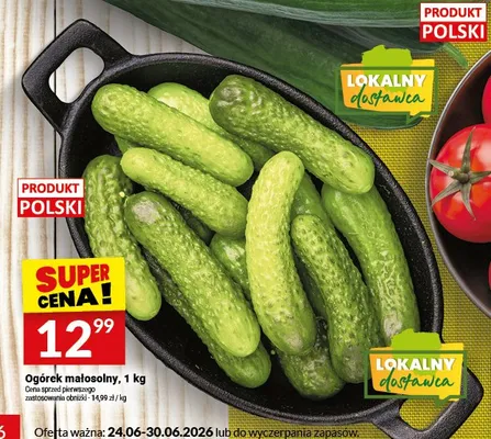 Ogórek małosolny polski promocja w Twój Market
