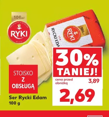 Ser Rycki Edam Ryki promocja w Kaufland