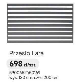Przęsło Lara promocja w Castorama