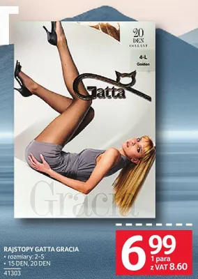Rajstopy Gatta Gracia promocja w Selgros