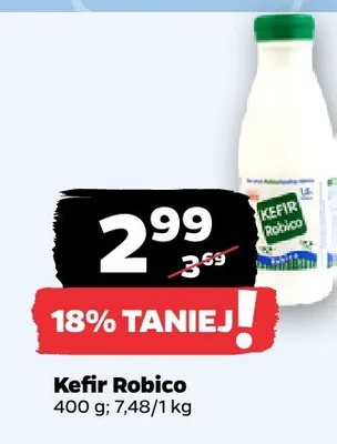 Kefir Robico promocja w Netto