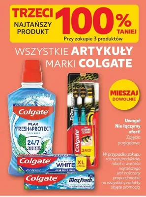 Artykuły Colgate promocja w Kaufland