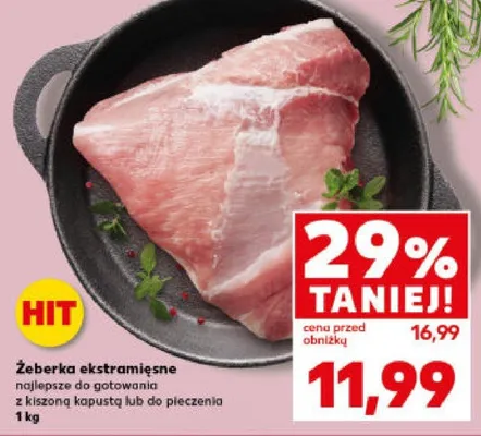 Żeberka promocja w Kaufland