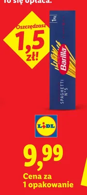 Makaron spaghetti promocja w Lidl