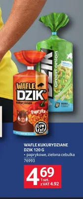 Wafle kukurydziane Dzik promocja w Selgros