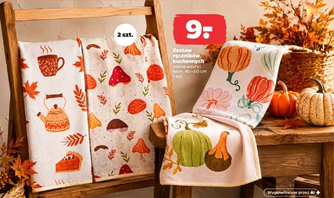 Zestaw ręczników kuchennych 40x60 cm Netto promocja w Netto