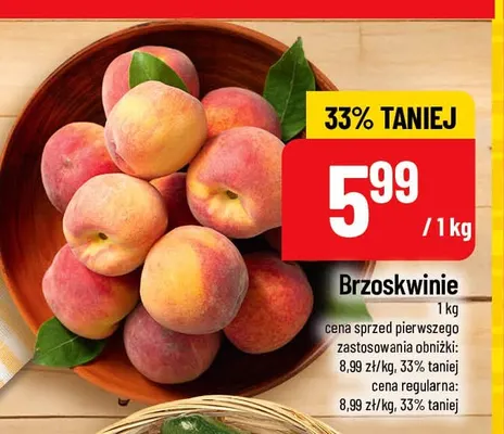 Brzoskwinie promocja w POLOmarket