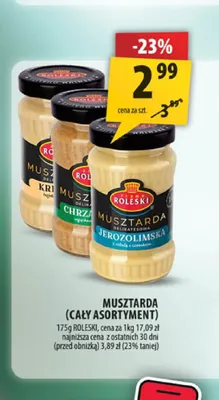 Musztarda Sarepska Roleski promocja w Arhelan