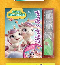 Książka Błysk i blask Słodkie jednorożce promocja w Biedronka