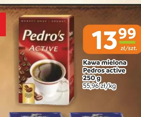 Kawa mielona Pedros Active promocja w Gama