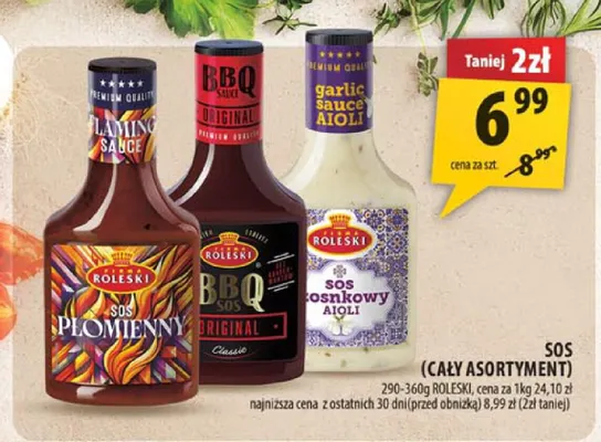 Sos BBQ Original Roleski promocja w Arhelan
