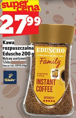 Kawa rozpuszczalna Eduscho 200g promocja w TOPAZ