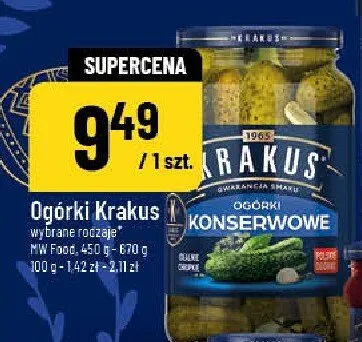 Ogórki konserwowe promocja w POLOmarket