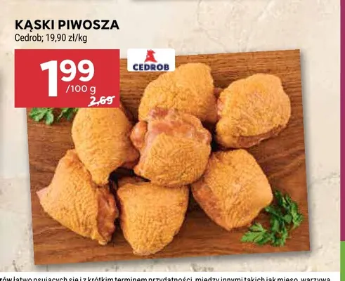 Kąski piwosza Cedrob promocja w Stokrotka