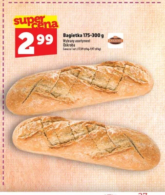 Bagietka Oskroba promocja w TOPAZ