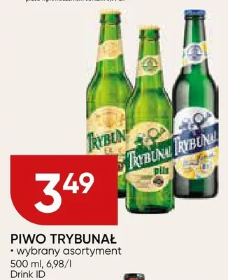 Piwo Trybunał wybrany asortyment promocja w Chata Polska