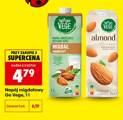 Napój migdałowy Go Vege promocja w Biedronka