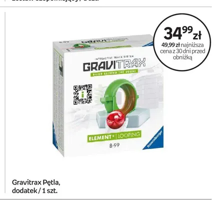 Zabawka Gravitrax Pętla dodatek promocja w Empik
