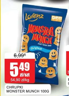 Chrupki Monster Munch Original promocja w Bingo