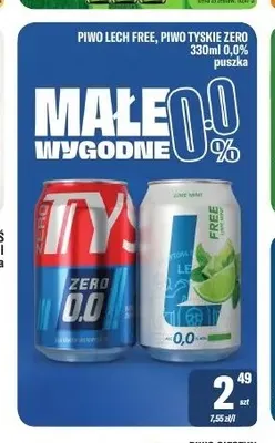 Piwo bezalkoholowe Lech promocja w Tomi Markt