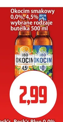 Piwo smakowe Okocim Mocna Pomarańcza promocja w Kupiec