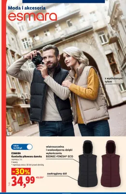 Kamizelka pikowana damska Esmara promocja w Lidl