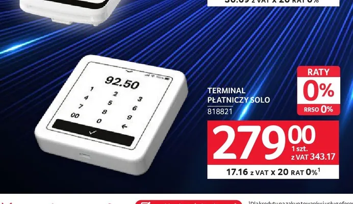 Terminal płatniczy Solo SumUp promocja w Selgros