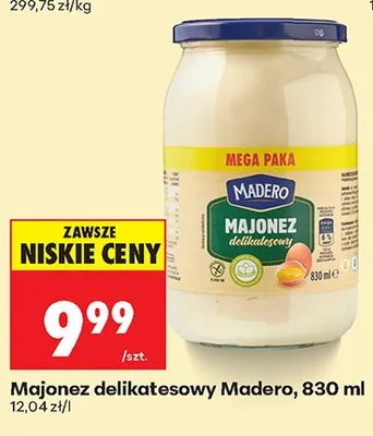 Majonez delikatesowy promocja w Biedronka