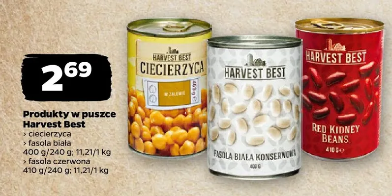 Ciecierzyca Harvest Best promocja w Netto
