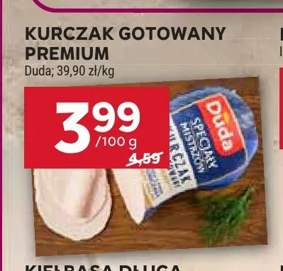Kurczak gotowany premium Duda promocja w Stokrotka
