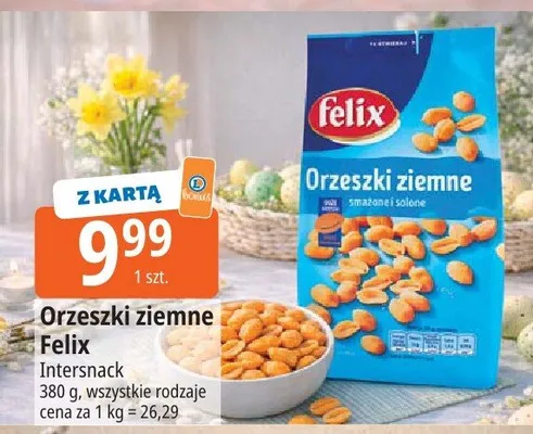 Orzeszki ziemne promocja w Leclerc
