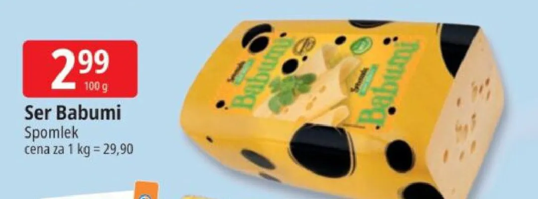 Ser Babumi Spomlek promocja w Leclerc