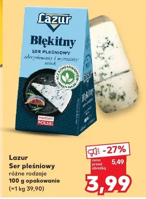 Ser pleśniowy różne rodzaje promocja w Kaufland