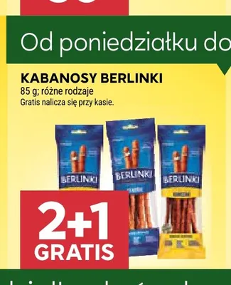 Kabanosy Berlinki promocja w Stokrotka
