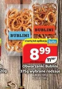 Obwarzanki Bublini promocja w Delfin