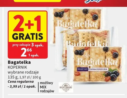 Bagatelka KOPERNIK promocja w Intermarche