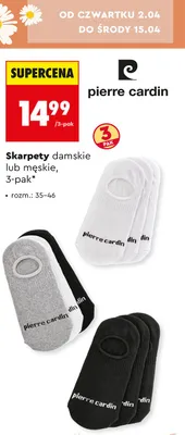 Skarpety damskie lub męskie, 3-pak promocja w Biedronka