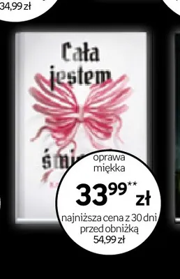 Książka Cała jestem śmiercią promocja w Empik