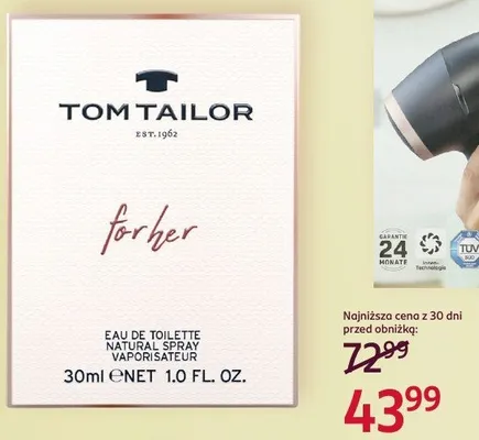 Woda toaletowa dla kobiet Tom Tailor promocja