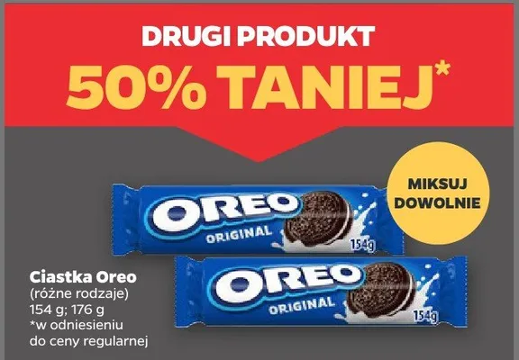 Ciastka Oreo promocja w Netto