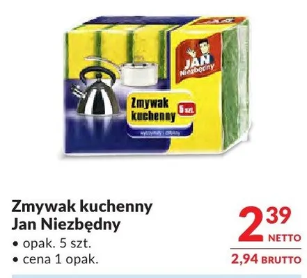 Zmywak kuchenny Jan Niezbędny promocja w Makro