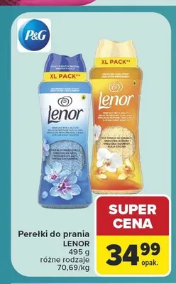 Perełki do prania Lenor Gold Orchid promocja w Carrefour Market