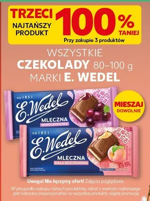 Czekolady 80-100g promocja w Kaufland