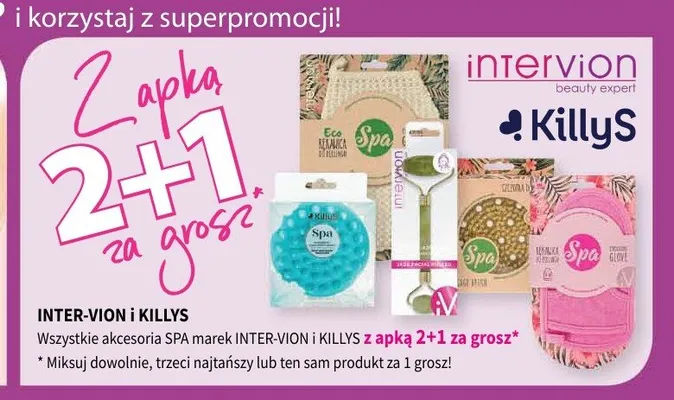 Akcesoria SPA Inter-Vion i KillyS promocja w Drogerie Polskie