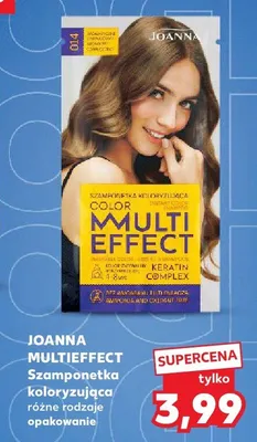 Szamponetka koloryzująca Joanna Multieffect Color promocja w Kaufland