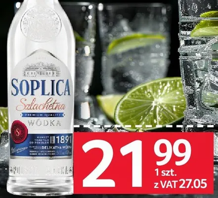 Wódka Soplica 40% 629489 promocja w Selgros